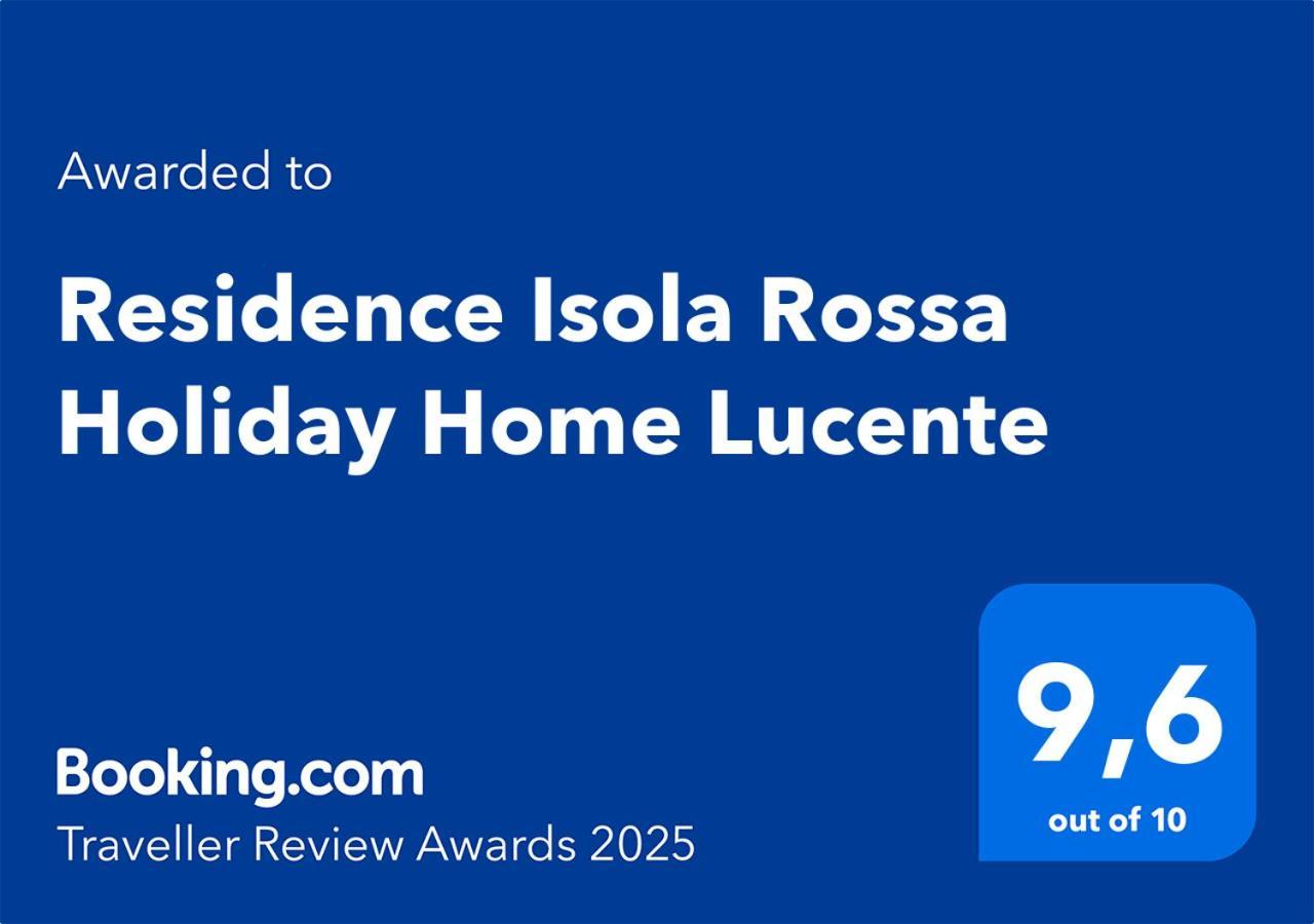 Residence Isola Rossa Holiday Home Lucente Esterno foto